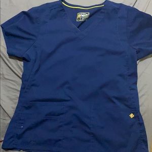 Wonderwink Women’s Navy Scrub Top